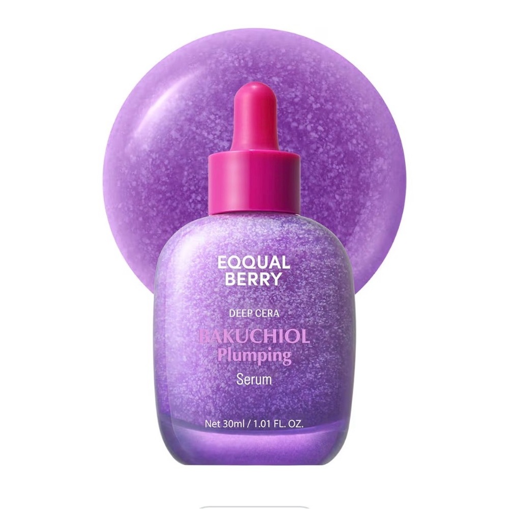 ❤️ EQQUALBERRY Purple Bakuchiol Plumping Serum